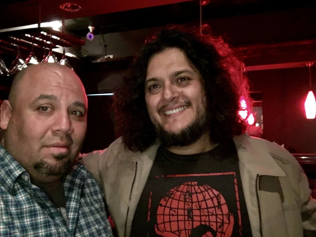 Carlos with Felipe Esparza