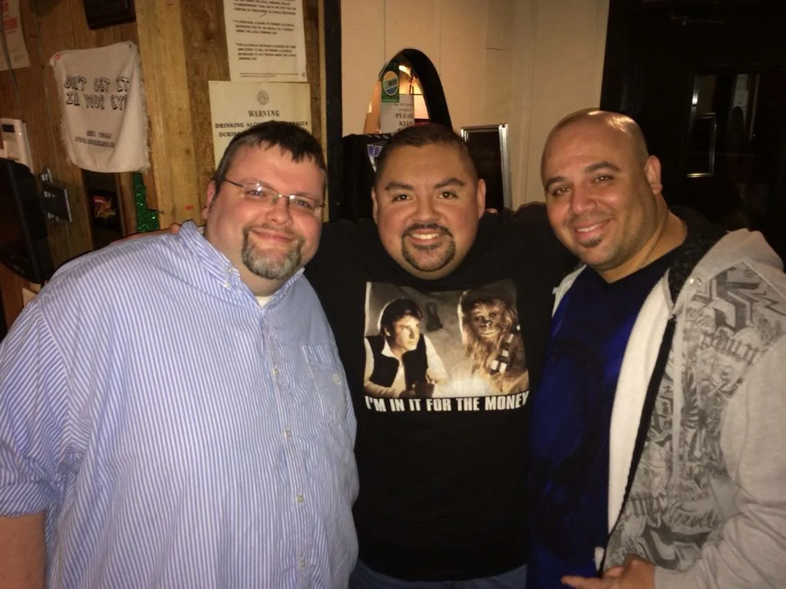 Carlos with Gabriel Iglesias