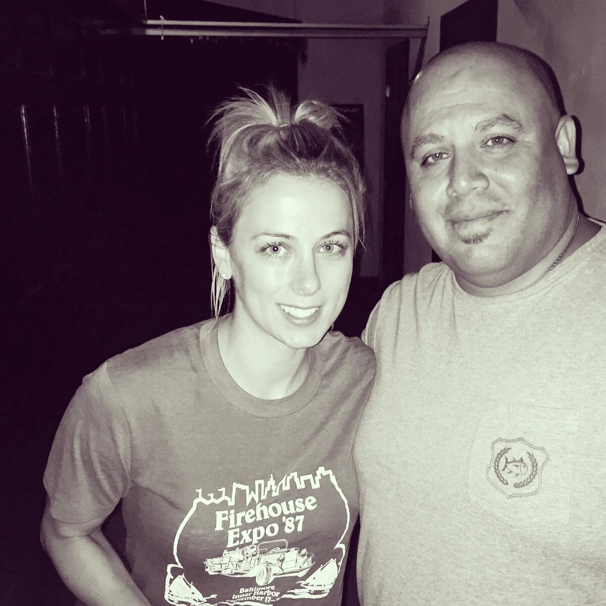 Carlos with Iliza Shlesinger