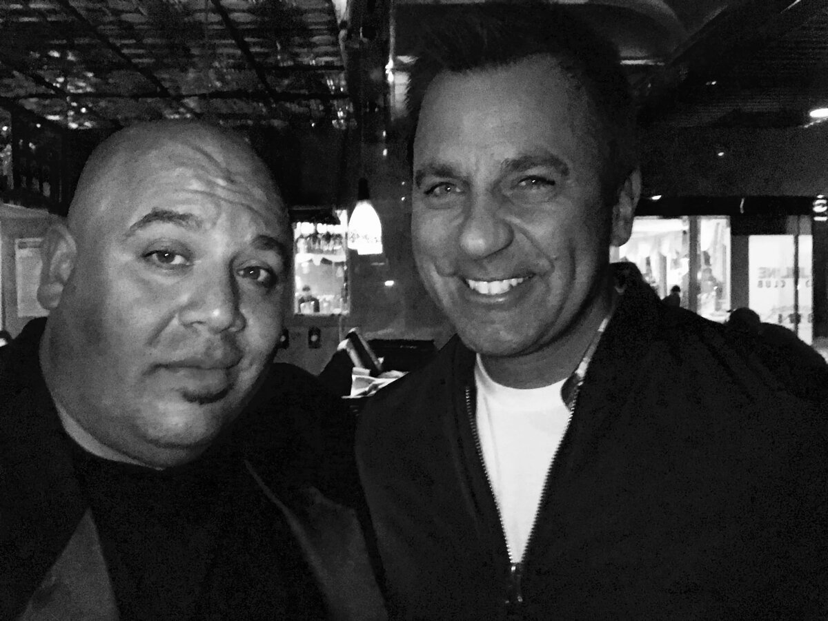 Carlos with John Heffron