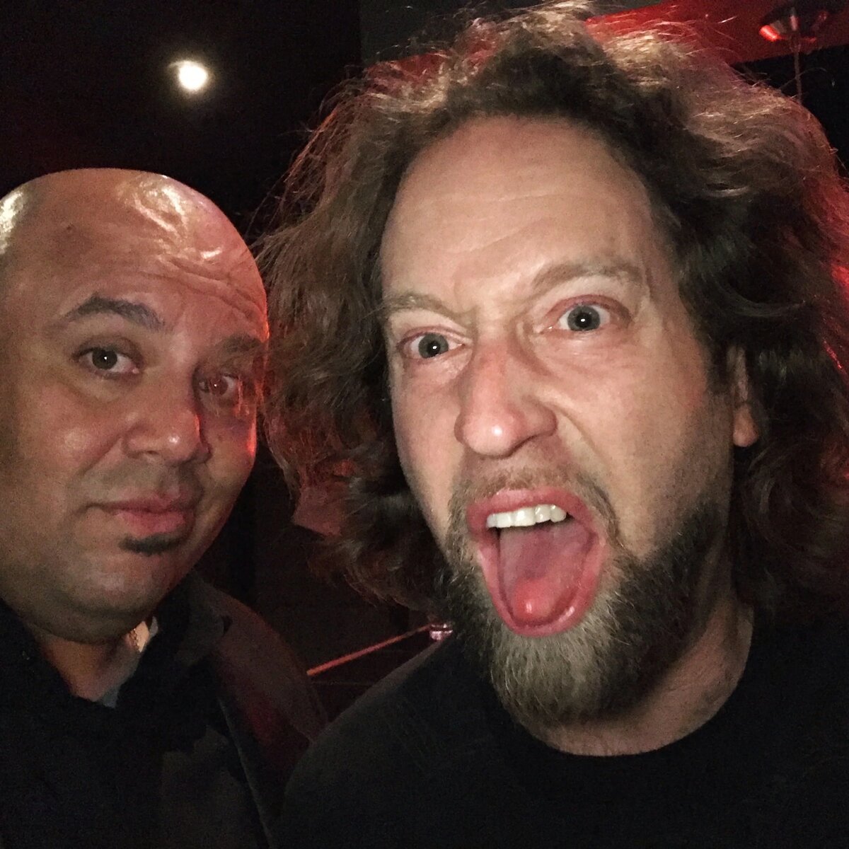 Carlos with Josh Blue